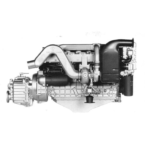 船内機 - D150  - BMW Marine - ディーゼル / クルージング用 / ターボ過給機付き