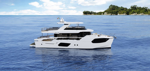 クルージングモーターヨット - NAVETTA 70 - Absolute Yachts - フライブリッジ / IPS POD / キャビン4室