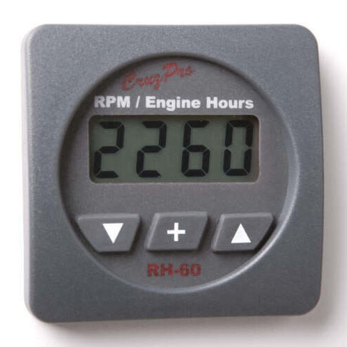 ボートエンジン時間計 - RH60 - Cruzpro