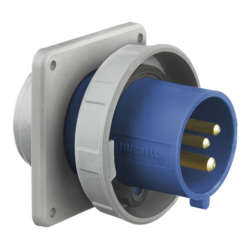 ドック防水コンセント - HBL316B6W - Hubbell Marine Electrical Products - ターミナル / オス