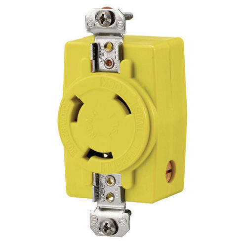 ボート用防水コンセント - HBL328DCR - Hubbell Marine Electrical Products - メス
