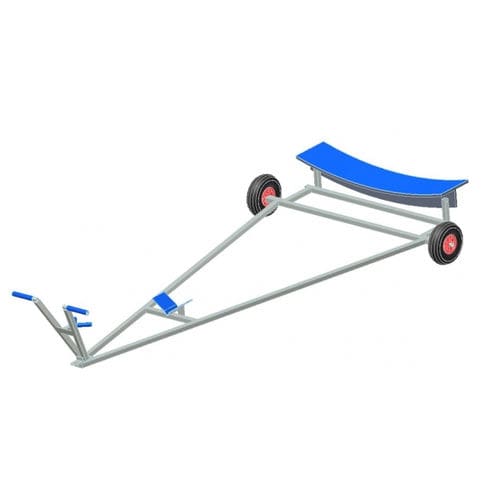 ランチングトロリー - Zinc Galvanized Steel - Devoti Sailing - セーリングディンギー用