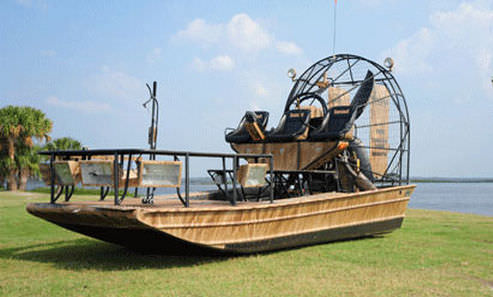 プライべート用エアボート - FISHING 5 - Diamond Back Airboats