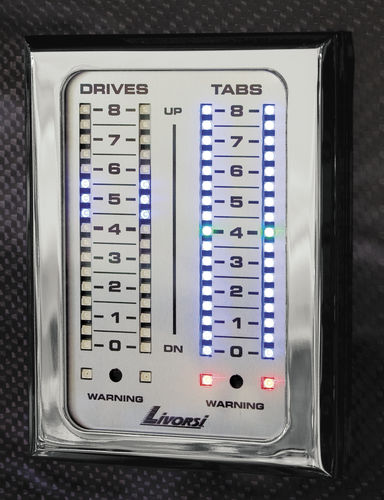 ボート用インジケーター - Livorsi Marine - トリム / LEDディスプレイ付き