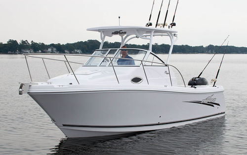 船外機キャビンクルーザ - 23 EXPRESS - Pro Line Boats - ハードトップ / スポーツフィッシング / T トップ