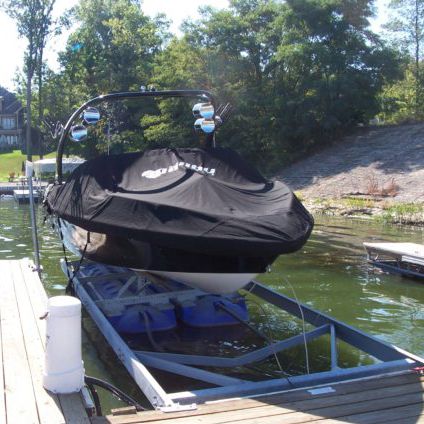 ボートリフト - FRONT MOUNT™ - HydroHoist - 浮き