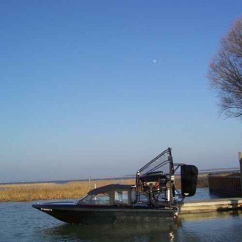 プライべート用エアボート - 18' Sportsman - 1000 Island Airboats - 乗客用