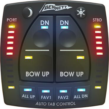 ☆ ベネット　トリムタブ　BENNETT　No.24539　スイッチ　新品 ☆ 船舶用スイッチ - AutoTrim Pro - Bennett Marine - トリム