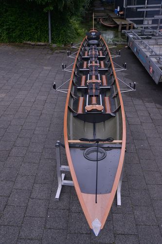 遠出用手漕ぎボート - D4x+ - Baumgarten Bootsbau - 4人こぎスカル / 舵手付き
