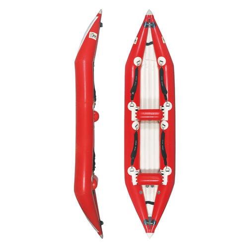 シットオントップカヤック - K-AIR 380 - AQUADESIGN - 膨張式 / 急流用 / 大人用