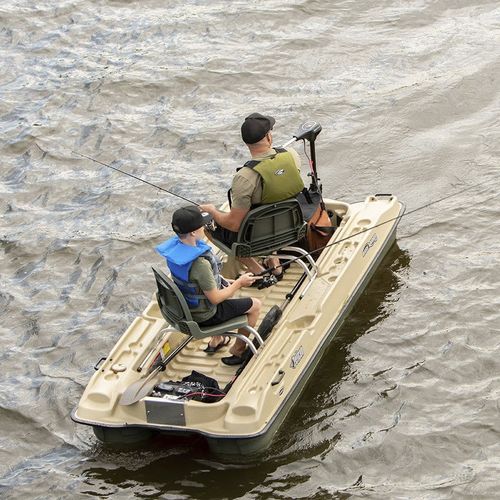 釣り用手こぎカタマラン - BASS RAIDER 10E - Pelican International - 2人乗り