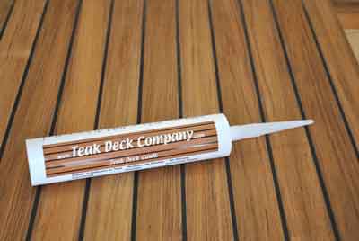 チーク材橋粘着テープ - Teak Deck Company - コーキング用
