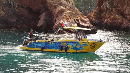 潜水サポート船業務用ボート - 850 - MOGGARO ALUMINIUM YACHTS - 船内機 / 船外機 / ディーゼル