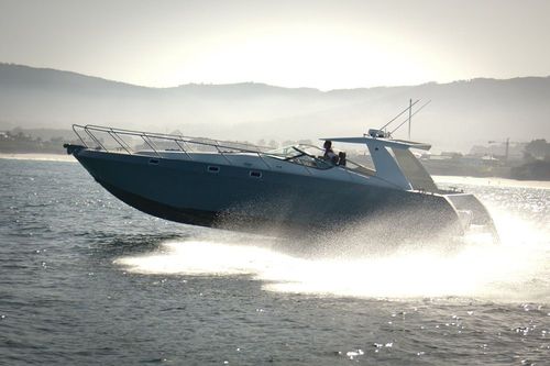 監視船業務用ボート - INTERCEPTORA M1250 - MOGGARO ALUMINIUM YACHTS - インボードウォータージェット / アルミニウム