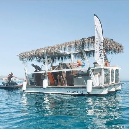 マルチハルポンツーンボート - 600 BARCOBAR - MOGGARO ALUMINIUM YACHTS - 船外機 / ツインエンジン / オープン