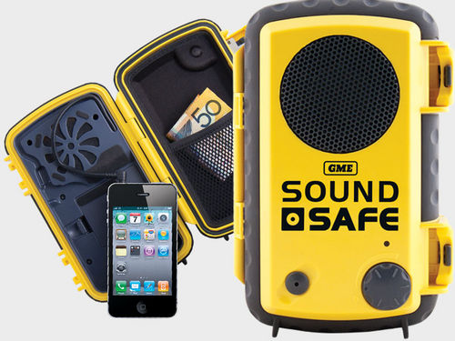 IPhone用ケ－ス - SOUND SAFE - GME electrophones - 防水・防塵性能