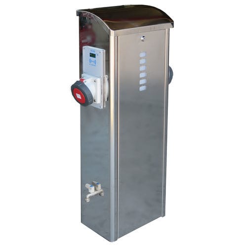 埋込照明付きぺデスタル - S1000-XL - Plus Marine - 配電 / 配水 / ドック