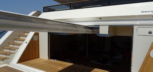 ヨット用ダビット - Sanguineti Chiavari produzione articoli nautici s. - 付属品 / 手動式 / モーター式