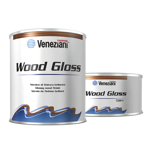 ボート用ニス - WOOD GLOSS - Veneziani Yachting - 木材用 / 2液タイプ / 高光沢