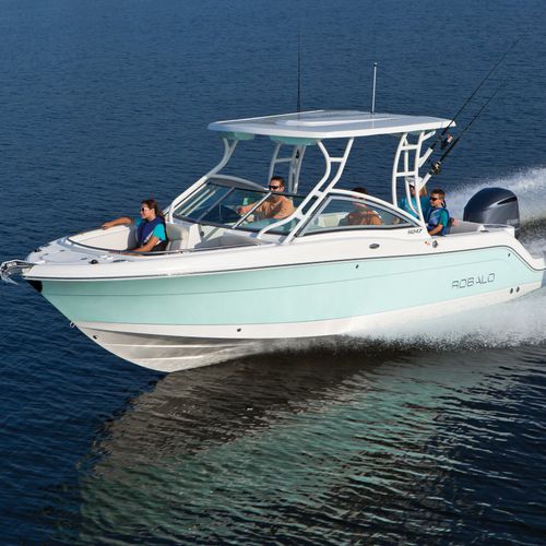 船外機ランナバウトボート - R247 - Robalo - ツインエンジン / バウライダー / デュアルコンソール