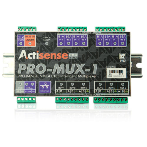 NMEA 0183®多重化装置 - PRO-MUX-1 - Actisense - データ / ボート用