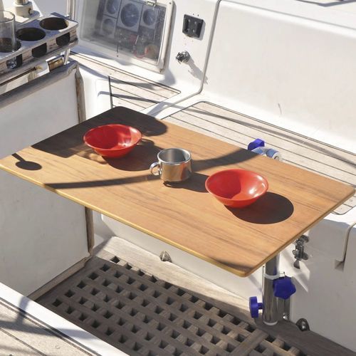 ベニヤ板テーブル用プレート - S75125T - Forma Marine Furniture, LLC. - チーク材 / コックピット