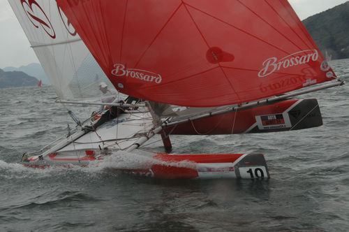 ジブ - Ullman Sails - スポーツ用の多胴船用 / トライラジアルカット / F18