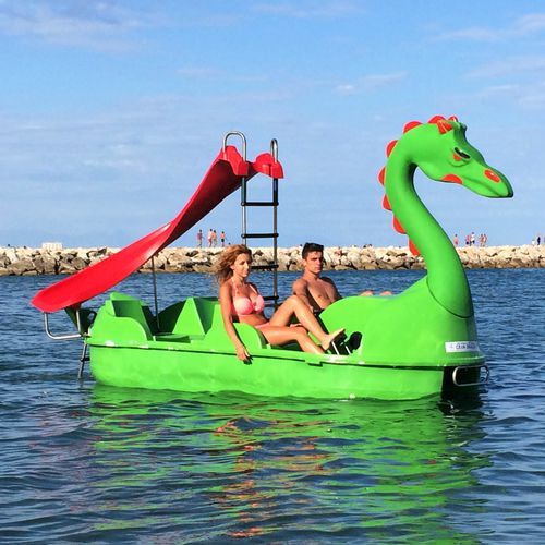 4人用ペダルボ－ト - GRAN DRAGÓN - AVENTURAS AQUATICAS - LA NORIA - 商業用 / レンタル業者用 / 自動排出