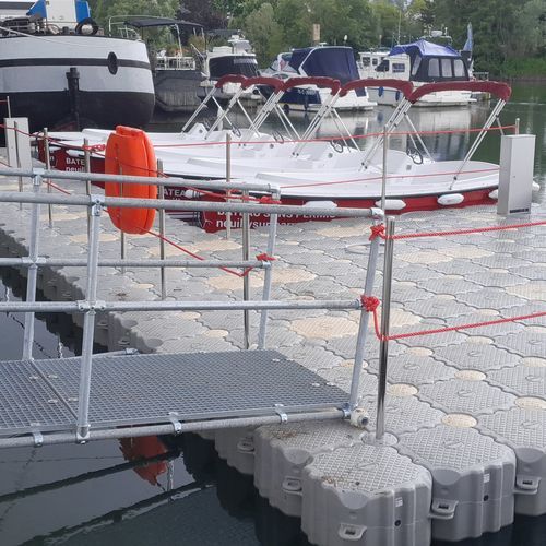 モジュール式浮き桟橋モジュール - CUBE ECO-SYSTEM - MARINEFLOOR EUROPE - キット