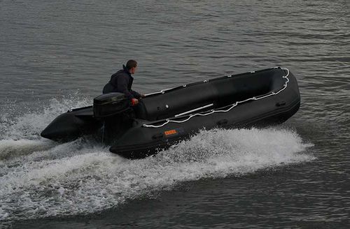 船外機インフレータブルボート - VANGUARD XHD535 - Excel Inflatables - 12人 / インフレータブルキール