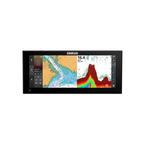 ボート用スクリーン - NSX® ULTRAWIDE - Simrad Yachting - ナビゲーション システム / ソナー / 15インチ