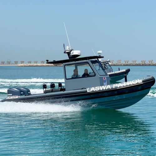 リジッドインフレータブルボート - 8 M - ASIS BOATS - クイック / 多目的 / 救助用
