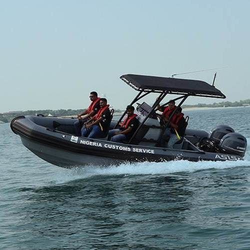 監視船業務用ボート - 9.5 M - ASIS BOATS - 船外機 / アルミニウム / 複合艇