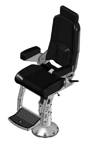 舵用シート - 500NH-V5 - STIDD SYSTEMS - ボート用 / 肘掛け付 / 調節可能