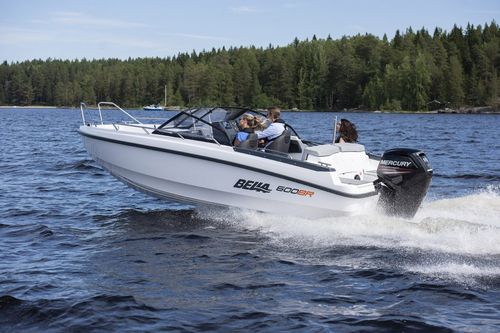 船外機ランナバウトボート - 600 BR - Bella Boats Oy - デュアルコンソール / バウライダー / オープン