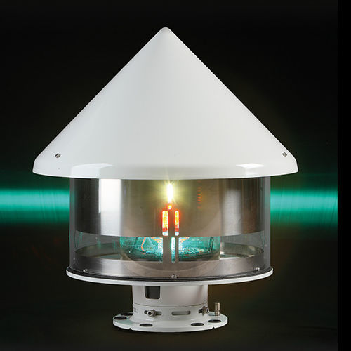 灯台とビーコンビーコン - ODSL 200 - Sabik Marine - LED / 太陽光 / 白