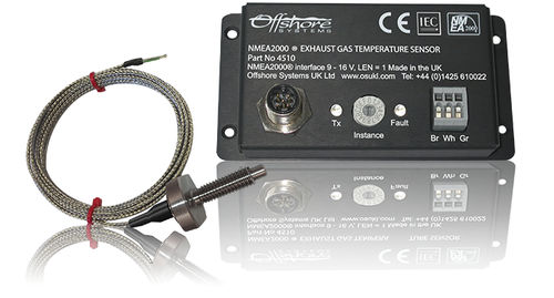 温度インジケーター - 4510, 4511 - Oceanic Systems - ボート用 / LEDディスプレイ付き / NMEA 2000®