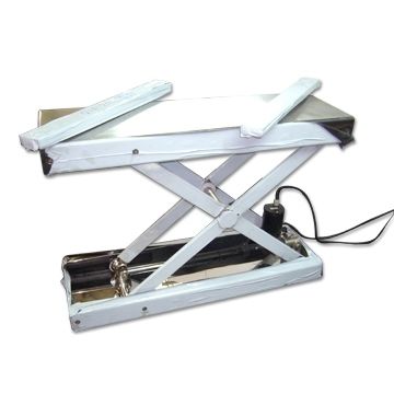 調節可能テーブル用柱脚 - SCISSOR - Aritex - 電動式 / ステンレススチール製
