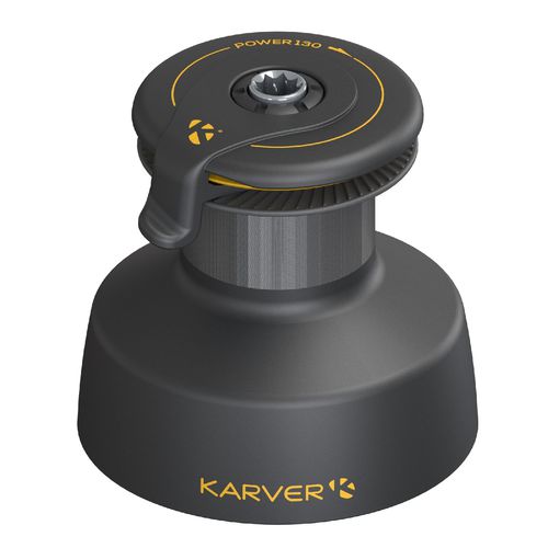 二速ウィンチ - KPW130 - KARVER SYSTEMS - 四速 / アルマイト処理されたアルミ製