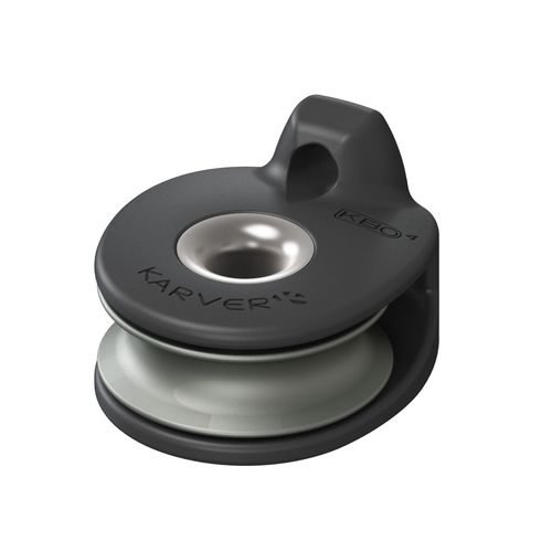 1つ滑車 - KBO4FB - KARVER SYSTEMS - チーク / 扁平 / 固定トグル