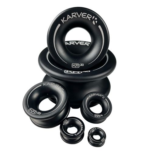 最大ロープサイズ：40 mmフリクション リング - KR series - KARVER SYSTEMS