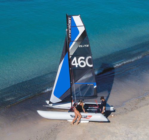 膨張式カタマランヨット - 460 ELITE - CARBON VERSION - MiniCat Worldwide - １人乗り / 複数 / 解体可能