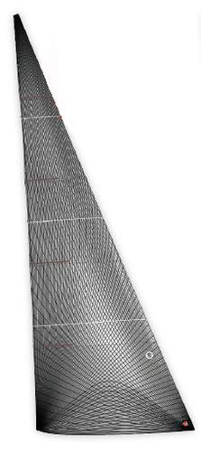 前面帆 - DELTA Voiles - 競技用ヨット用 / 炭素製 / Kevlar®