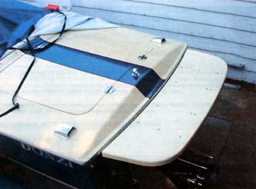 水泳プラットフォーム - Donzi 22′ - Beachcomber Fiberglass Technology - 固定型 / ボート用 / 後板用