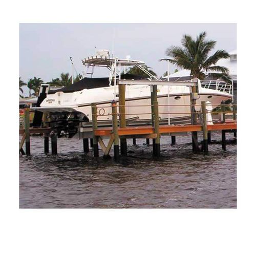 ボートリフト - SIX POST 20K CAPACITY - Boat Hoist USA - アルミニウム