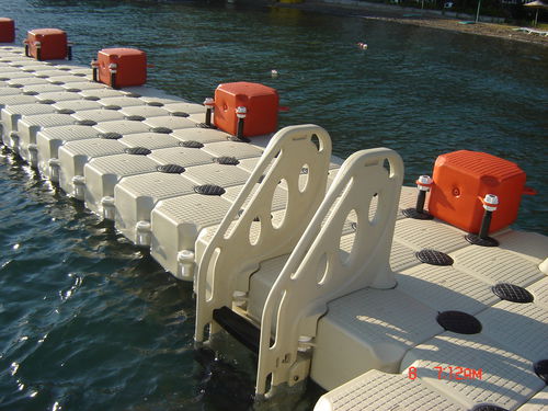 浮き桟橋 - SUNNYDOCK ( FLEXI DOCK ) - PMS DockMarine - モジュール式 / HDPE