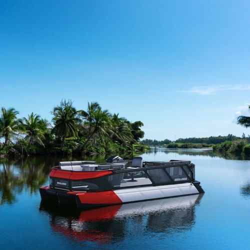 船外機ポンツーンボート - SWITCH® - Sea-doo - 三管状 / オープン