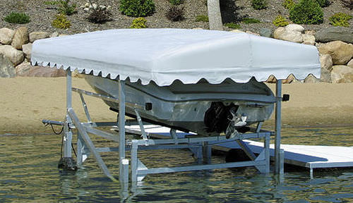 ボートリフト - Cantilever - Hewitt Boats Lifts and Docks - 油圧式 / アルミニウム