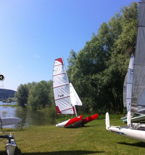大帆 - GVDA15S101 - Forward Sailing - スポーツ用の多胴船用 / Dacron® / Dart 15