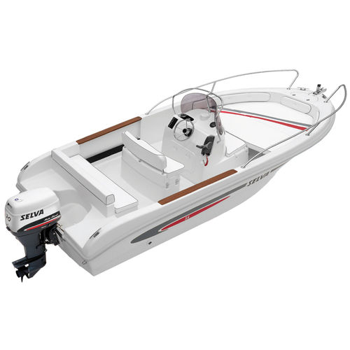 船外機センターコンソールボ－ト - D.5.6 - Selva Marine - Fiberglass - センターコンソール / グラスファイバー / 6人